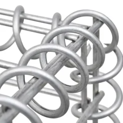 vidaXL Spirales de gabion 24 pcs Acier galvanisé 100 cm
