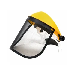 Visière de protection grillagée et bandeau réglable (sous blister)