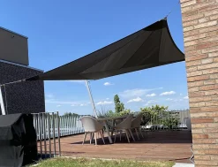 Voile de jardin Rectangulaire 5X8m Imperméable Graphite Solaria Maanta