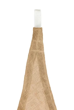 Voile d'ombrage extérieur triangulaire en toile de jute 3,60 m