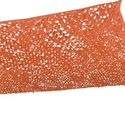 Voile d'ombrage rectangulaire design ombrière camouflage 4x6 M terracotta