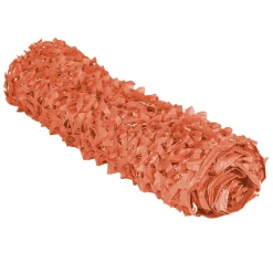 Voile d'ombrage rectangulaire design ombrière camouflage 4x6 M terracotta