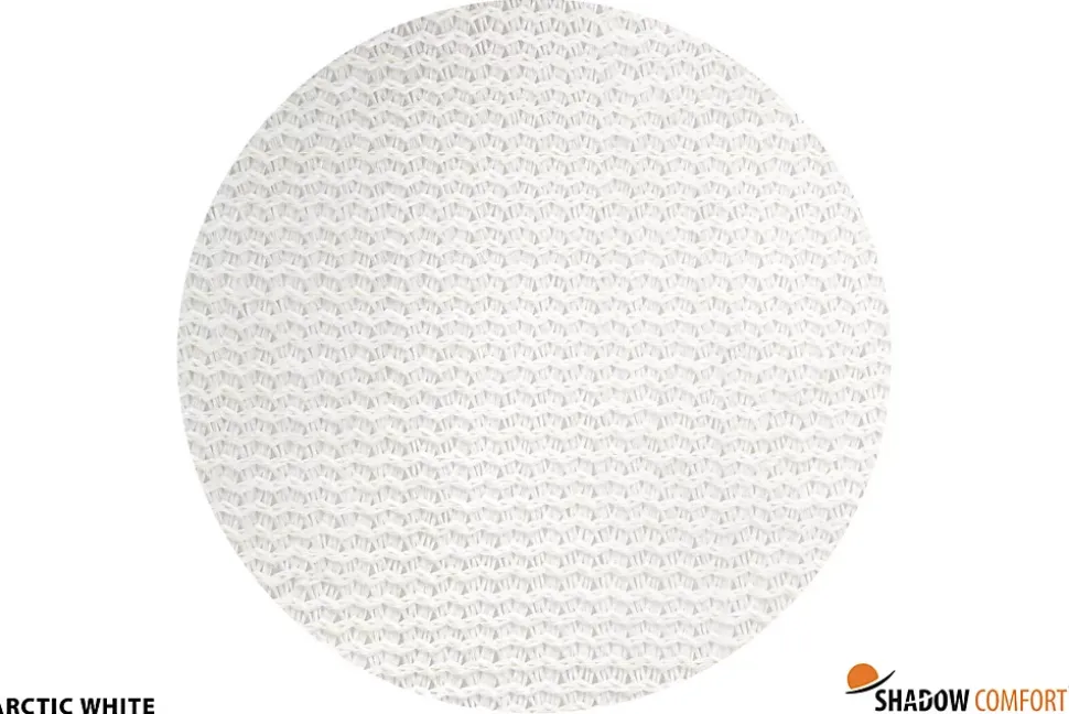Voile d'ombrage rectangulaire 2 x 3 m 250g/m², arctic white