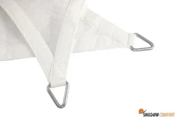 Voile d'ombrage rectangulaire 2 x 3 m 250g/m², arctic white