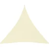 Voile toile d'ombrage parasol parasol tissu tissu crème Helloshop26