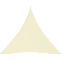 Voile toile d'ombrage parasol parasol tissu tissu crème Helloshop26