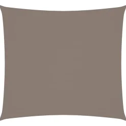 Voile toile d'ombrage parasol tissu oxford tissu taupe Helloshop26