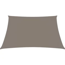Voile toile d'ombrage parasol tissu oxford tissu taupe Helloshop26