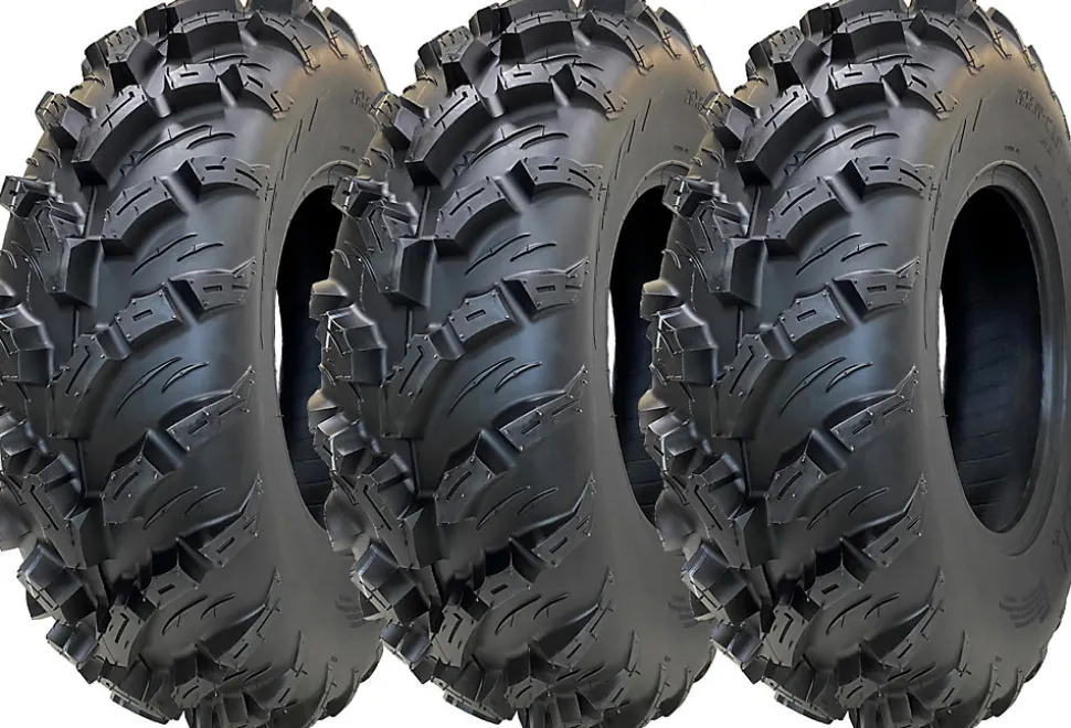 26x8.00-12 (205/85-12) 6ply ATV Tyres P3080 OBOR Pinacle Road Legal (Set of 3)