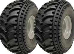 22x11.00-8 ATV Quad pneu Wanda P308 Road Legal 4 Stud 4 Inch PCD Rims (Set of 2)