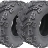 22x11.00-10 ATV Quad Tyre 6ply Wanda P3128 E-Marked Road Legal Rear (Set of 2)