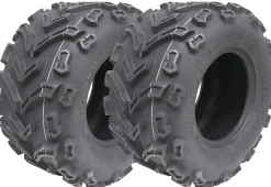 22x11.00-10 ATV Quad Tyre 6ply Wanda P3128 E-Marked Road Legal Rear (Set of 2)