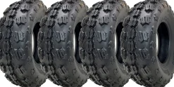 21x7.00-10 ATV Quad Tyres OBOR Kraken WP17 Tubeless Road Legal 106kgs (Set of 4)