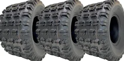 20x11.00-9 ATV Quad Tyres OBOR Kraken WP18 Tubeless Road Legal 155kgs (Set of 3)