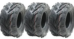 18x9.50-8 ATV Quad Tyres Wanda P361 Dirt Trail E-Marked Road Legal (Set of 3)
