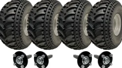 22x11.00-8 ATV Trailer Kit Open Centre P308 Wheels & Axles Load Capacity 620kgs
