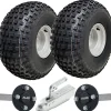 22x11.00-8 Knobby ATV Quad Trailer Kit Wheels ALKO Axles Hitch Capacity 310kgs