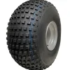 25x12.00-9 Pneu Knobby ATV Quad trailer john deere gator sur jante 100mm PCD à 4 crampons