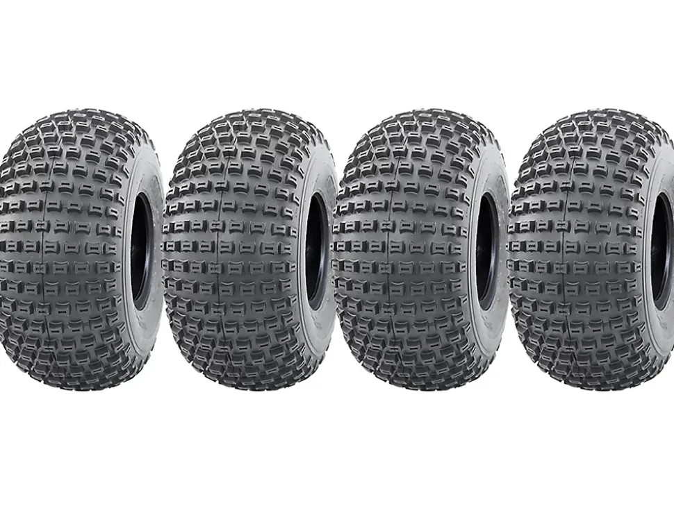 18x9.50-8 pneus ATV Knobby, pneus ATV Quad remorque Wanda 18 950 8 pneus, set de 4