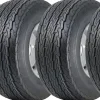 16.5x6.50-8 Trailer Tyres Wheel Assembly 4 Inch PCD Road Legal 355kgs (Set of 4)