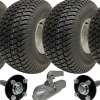 20x10.00-8 Twin Axle ATV Trailer Kit Wheels, Stubles Axles Hitch Road Legal 1800kgs