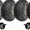22x11.00-8 Twin Axle Utility ATV Quad Trailer Kit Wheels Axles Capacity 1800kgs